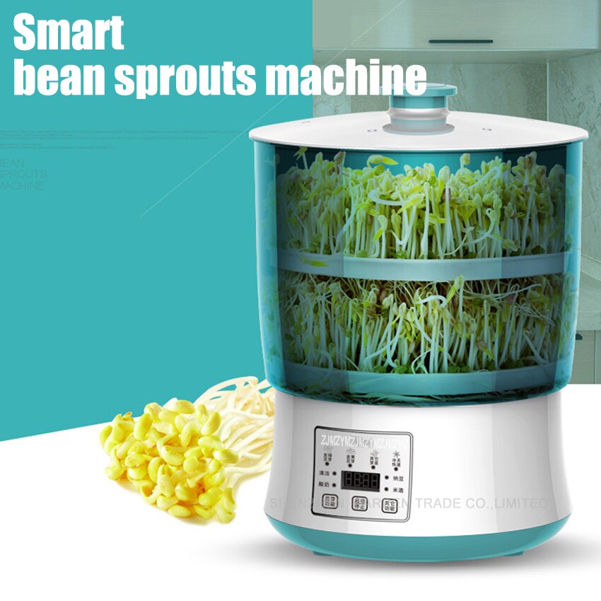 1PC perfect digital timer microcomputer intelligent double bean sprouts machine with Intelligent microcomputer 220V 20W