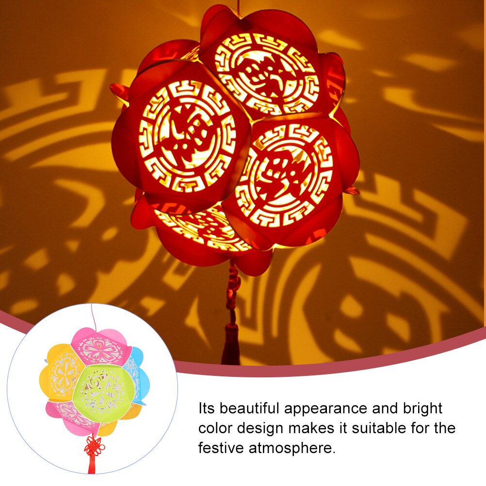 Lantern Year Paper Lantern Year Decorative Lantern DIY Chinese Lantern for Festival Kids Party