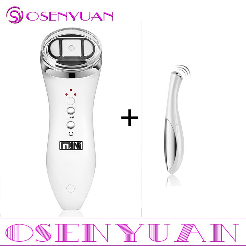 Ultrasonic Mini Hifu High Intensity Focused Ultrasound Facial Lifting Machine Face Lift RF LED Anti Wrinkle Skin Care Spa Beauty