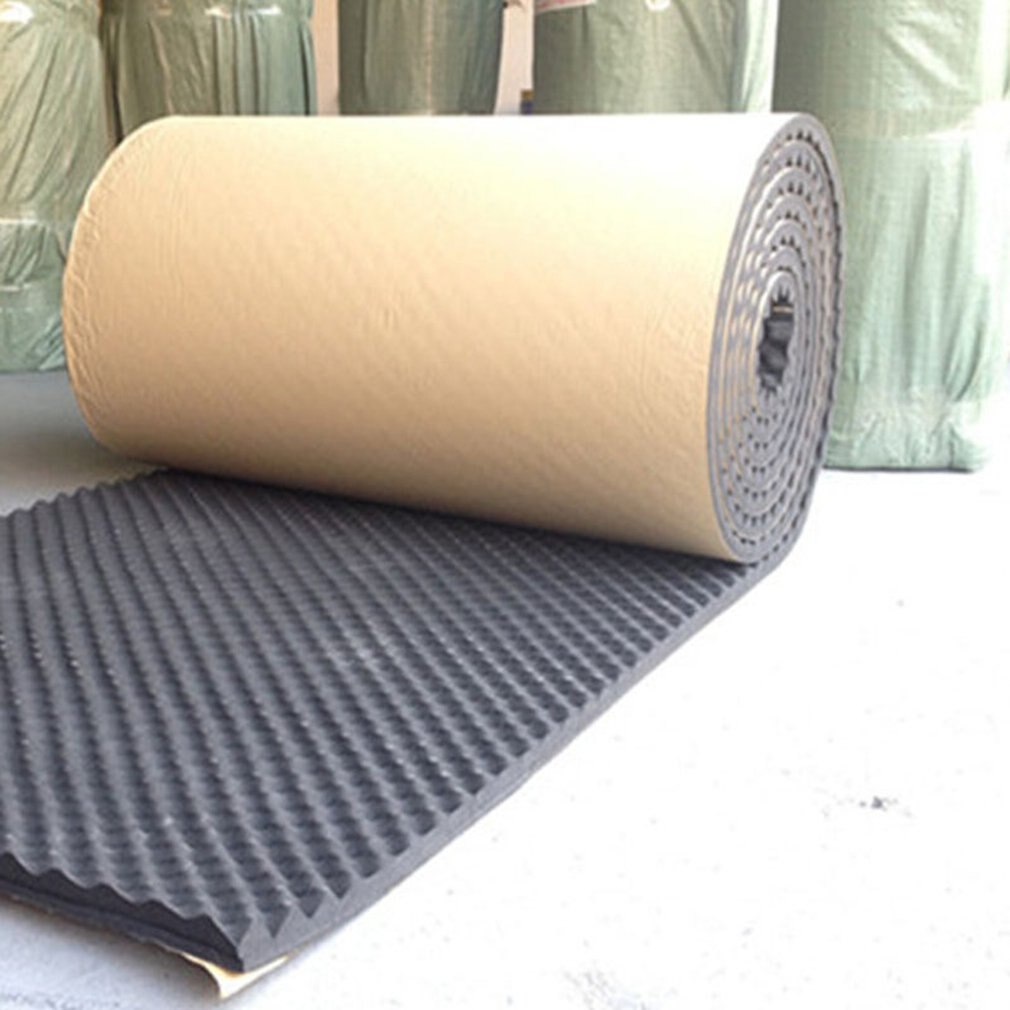 100x100cm Sound Deadener Mat Insulation Cotton Deadening Noise Acoustic Dampening Foam Subwoofer Mats for KTV Recording Studio