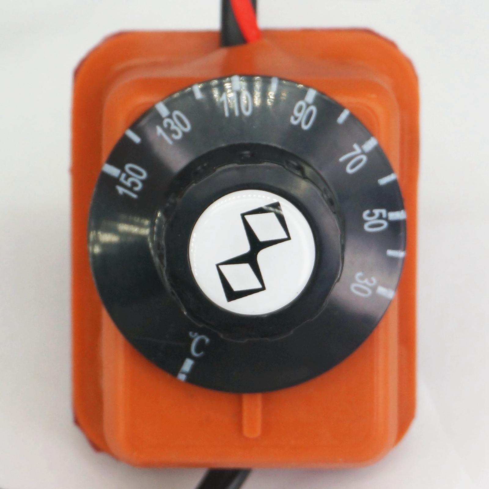 Separador de pantalla LCD con termostato de perilla rotativa, calentador de silicio, 220x220mm, 150W, 220V