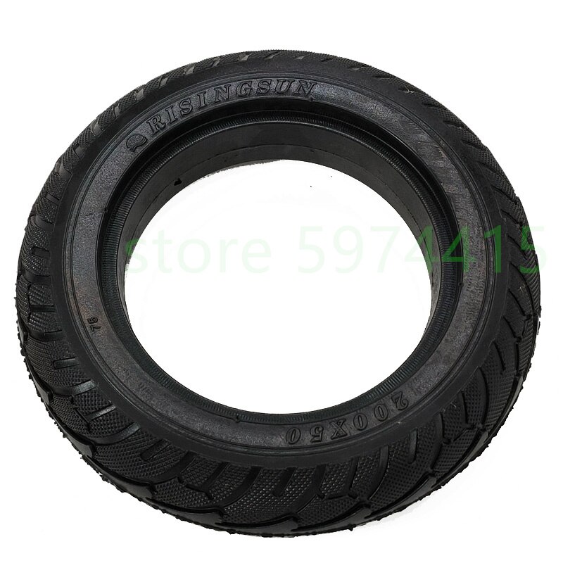 200x50 Solid Tyre 8 Inch Tubeless Tyre Non-inflatable Explosion-proof Tire for Electric Scooter Moto 200x50 RISINGSUN tire