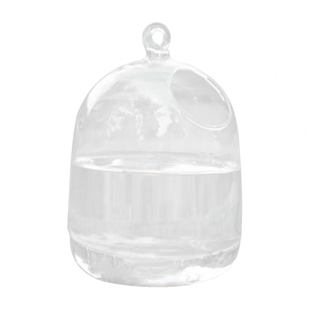 Durable Hanging Fish Tank Glass Vase Fishbowl Hanging Transparent Hanging Fishbowl for Living Room