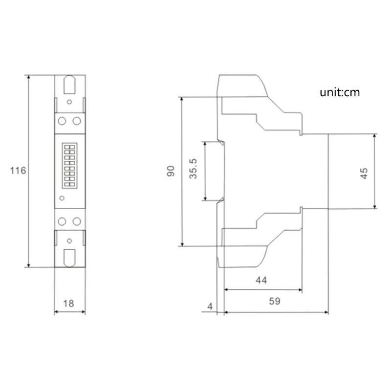 CE Home Power Meter High Precision Watt Meter Single Phase Two Wire Energy Meter 230V /110V 5(32)A with backlight