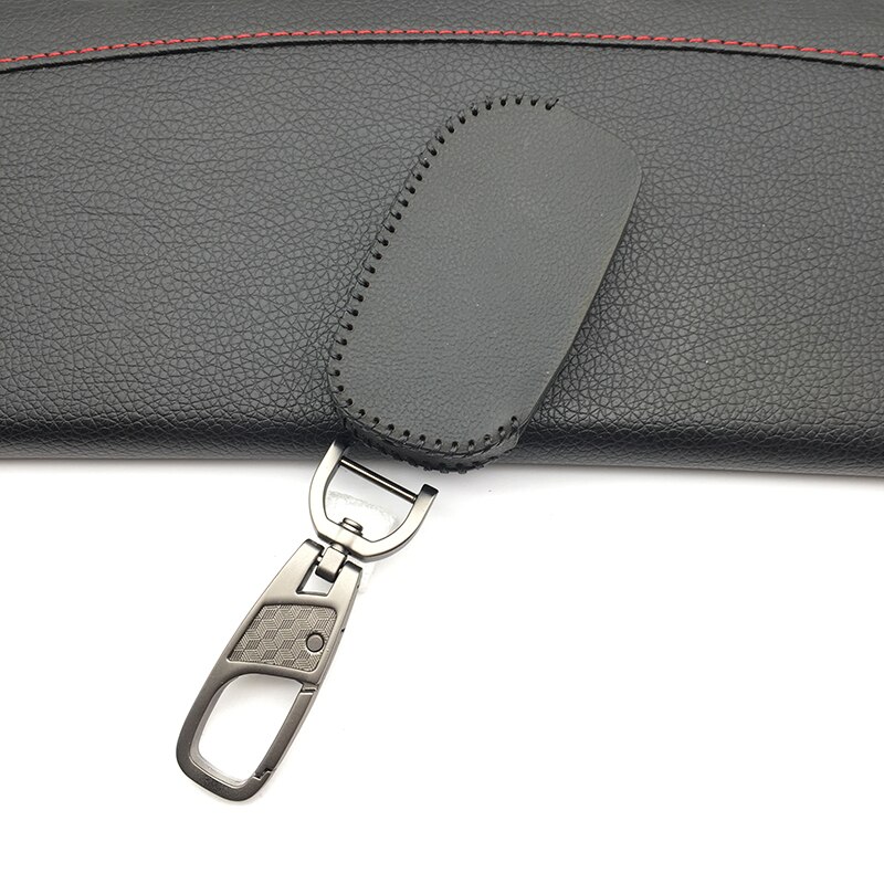 A91 Leather Key Case Cover for Starline A91 A61 B9 B6 uncut blade fob Case A91 folding car flip Remote Control
