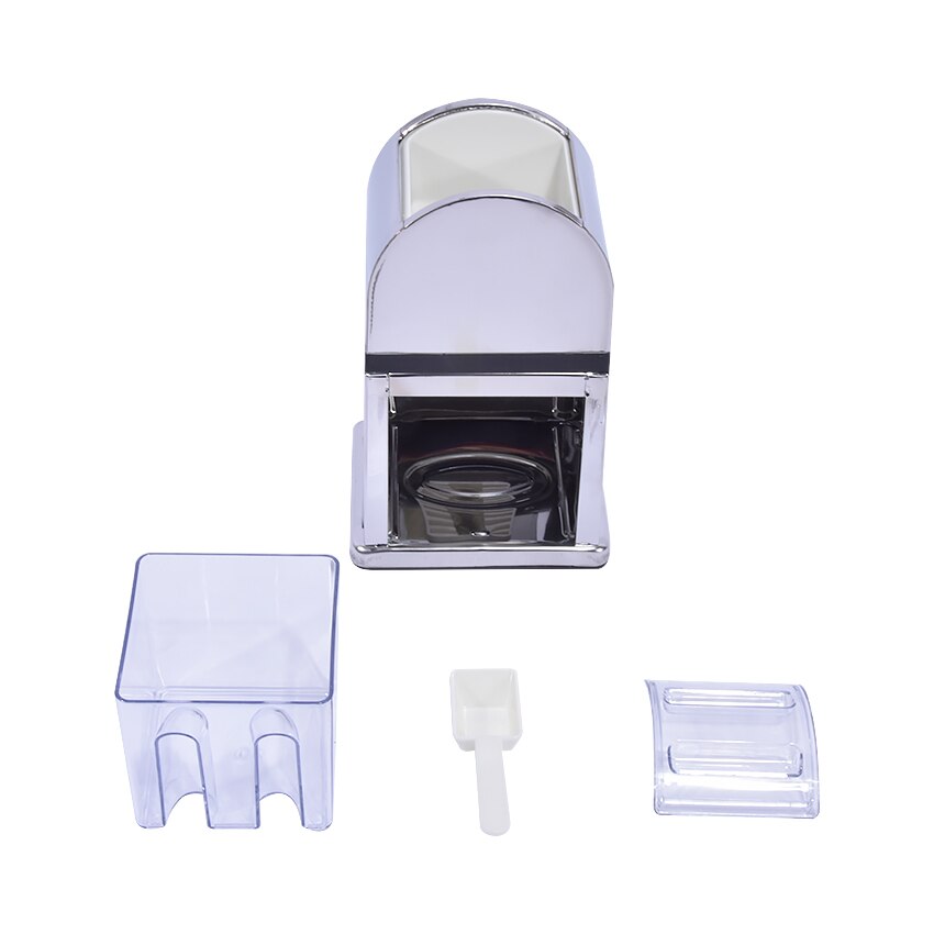 1PC Manual Ice Crusher Shaver machine Snow Drink Slushy Maker Blender Cocktail Maker stainless steel shaved ice shaver machine