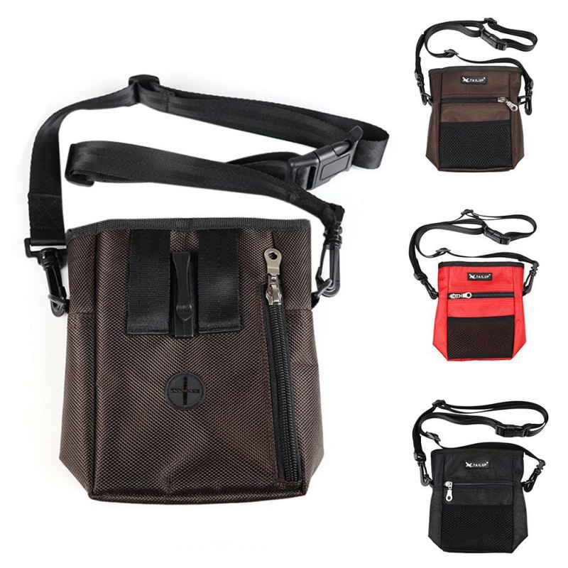 Portable Dog Training Treat Bags Detachable Doggie Pet Feed Pocket Pouch Puppy Snack Reward interactive Waist Bag Pet Dog Pouch