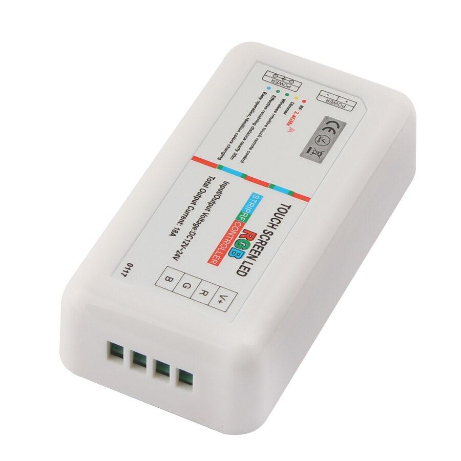 RGBWW RGBW Controller Touch Screen LED RGBW Controller 2,4G Drahtlose DC 12 24 V Touch RF RGBW Led Fernbedienung steuerung Für LED Streifen