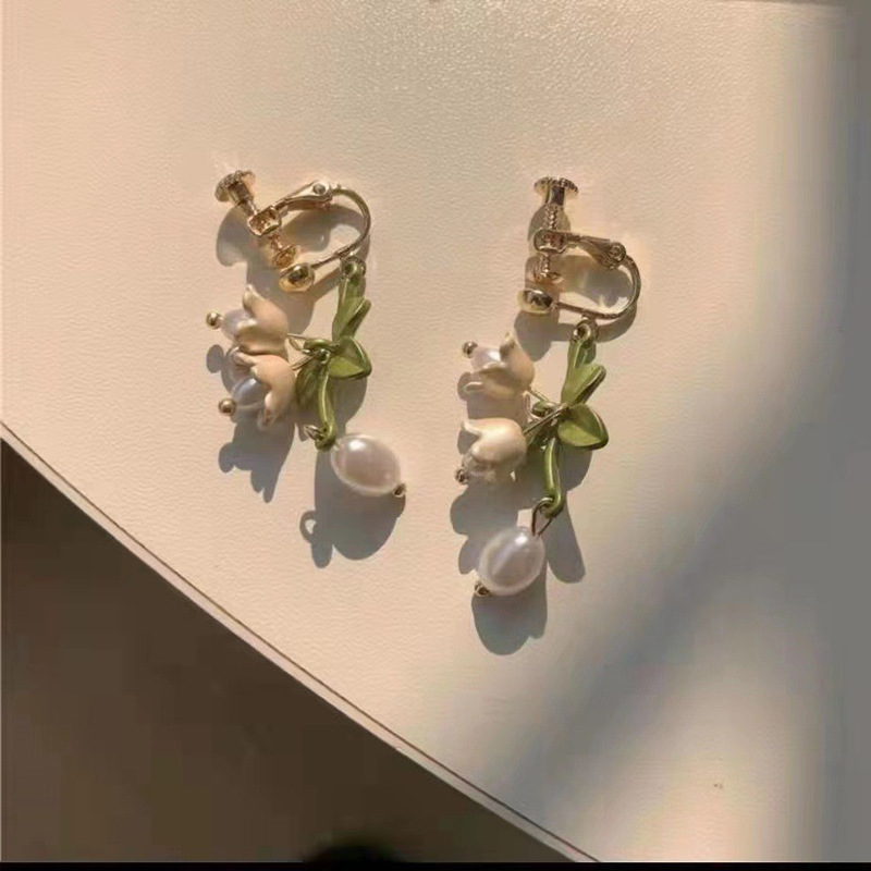 Y2k-pendientes de aro de lujo para mujer, aretes de mariposa y perlas de cristal rosa, novedad de verano, coreana, de joyería