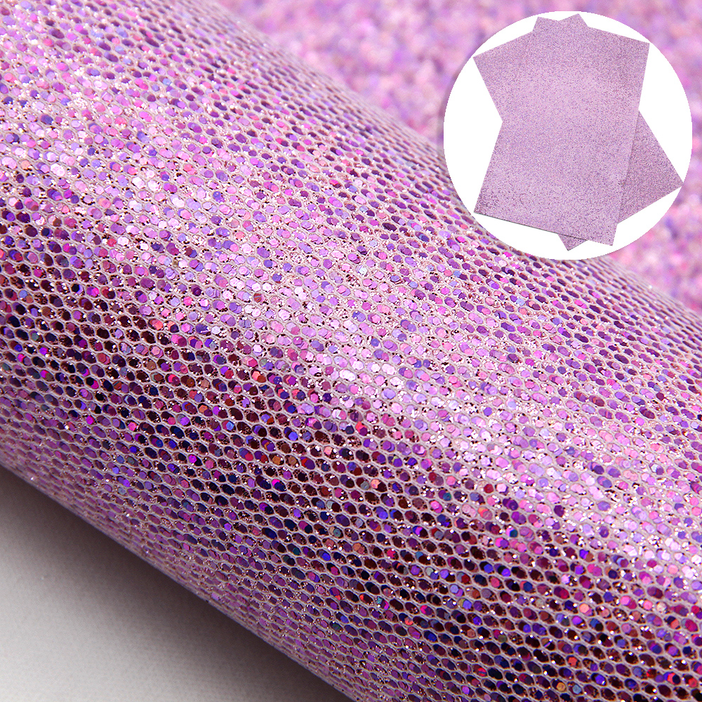 20*34cm tykke glitter støt tekstur kunstskinn stoffark til å lage håndlagde øredobber sløyfer ,1 yc 9915: 1099770004