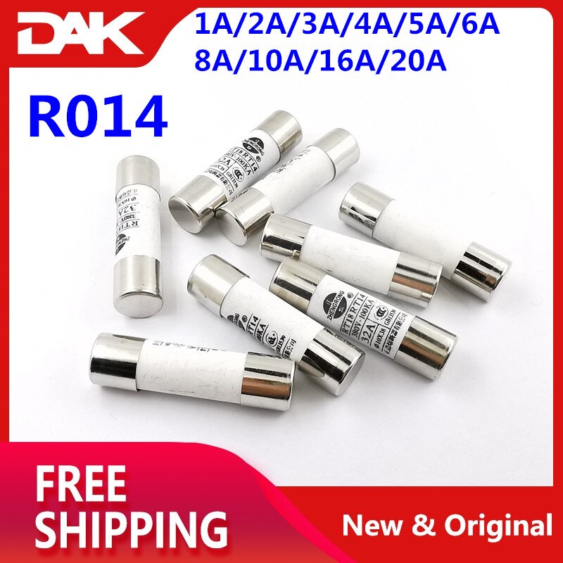 R014 50PCS Kit R014 fuse 8.5x31.5 mm 500V 380V core RT1... – Grandado