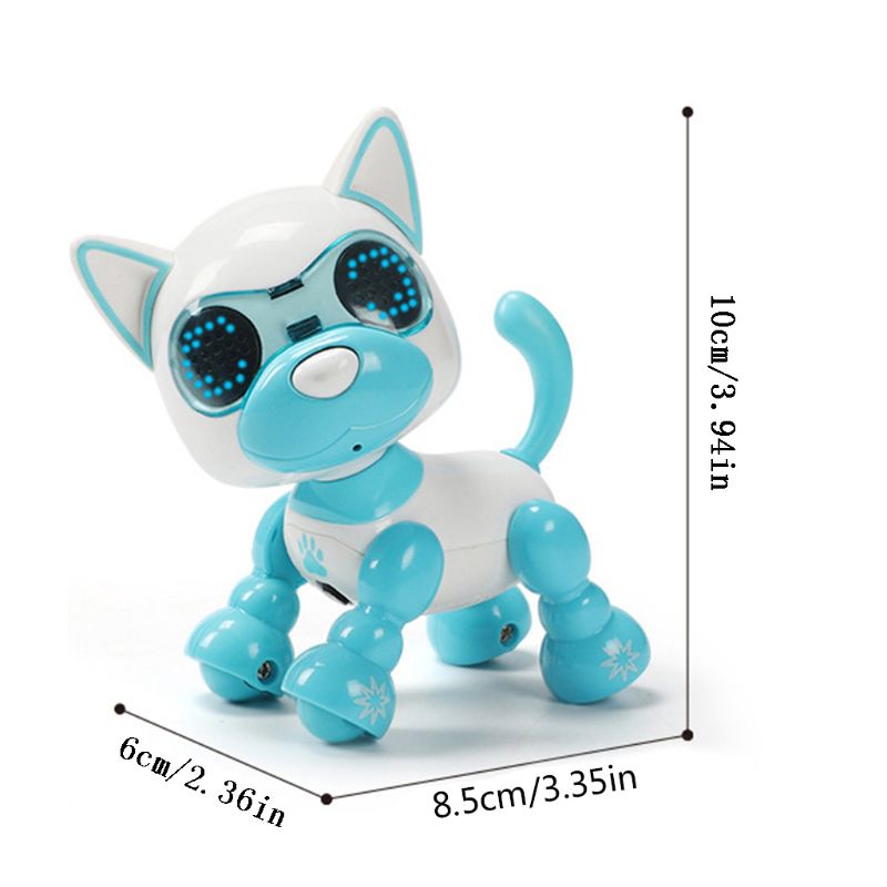 Robot Dog Robotic Puppy Interactive Toy Birthday Christmas Toy for Children J0PF