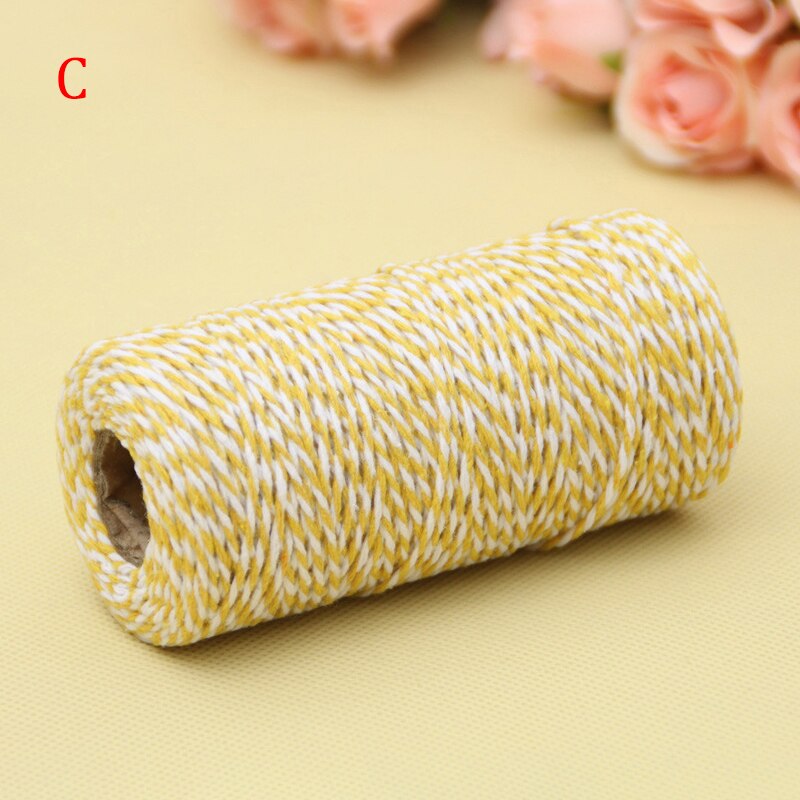 Hilo de algodón de carnicero para preparación de carne, cuerdas para barbacoa de pavo, para salchichas y carne, 1 unidad,: C