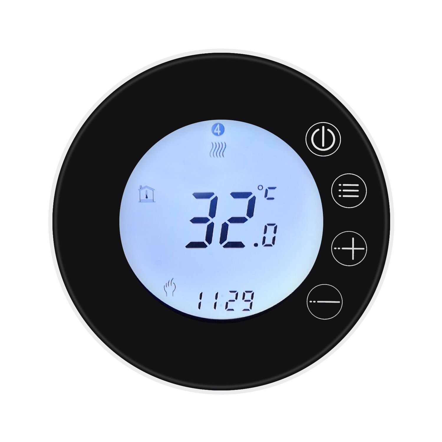 Tuya WiFi LCD Display Intelligent Thermostat Programmable Temperature Controller APP Remote Control Compatible with Alexa Google