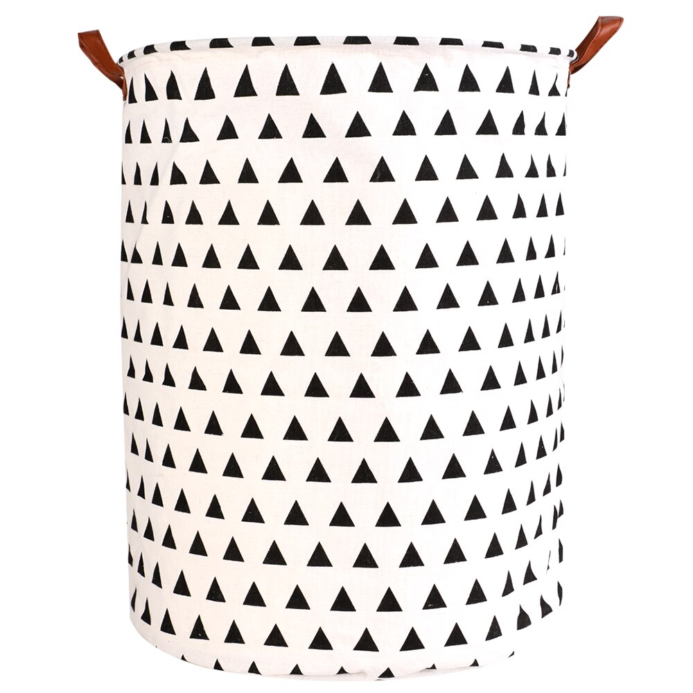 Cartoon Storage Barrel Standing Toys Folding Laundry Basket Clothing Storage Bucket Laundry Organizer Holder Pouch Household