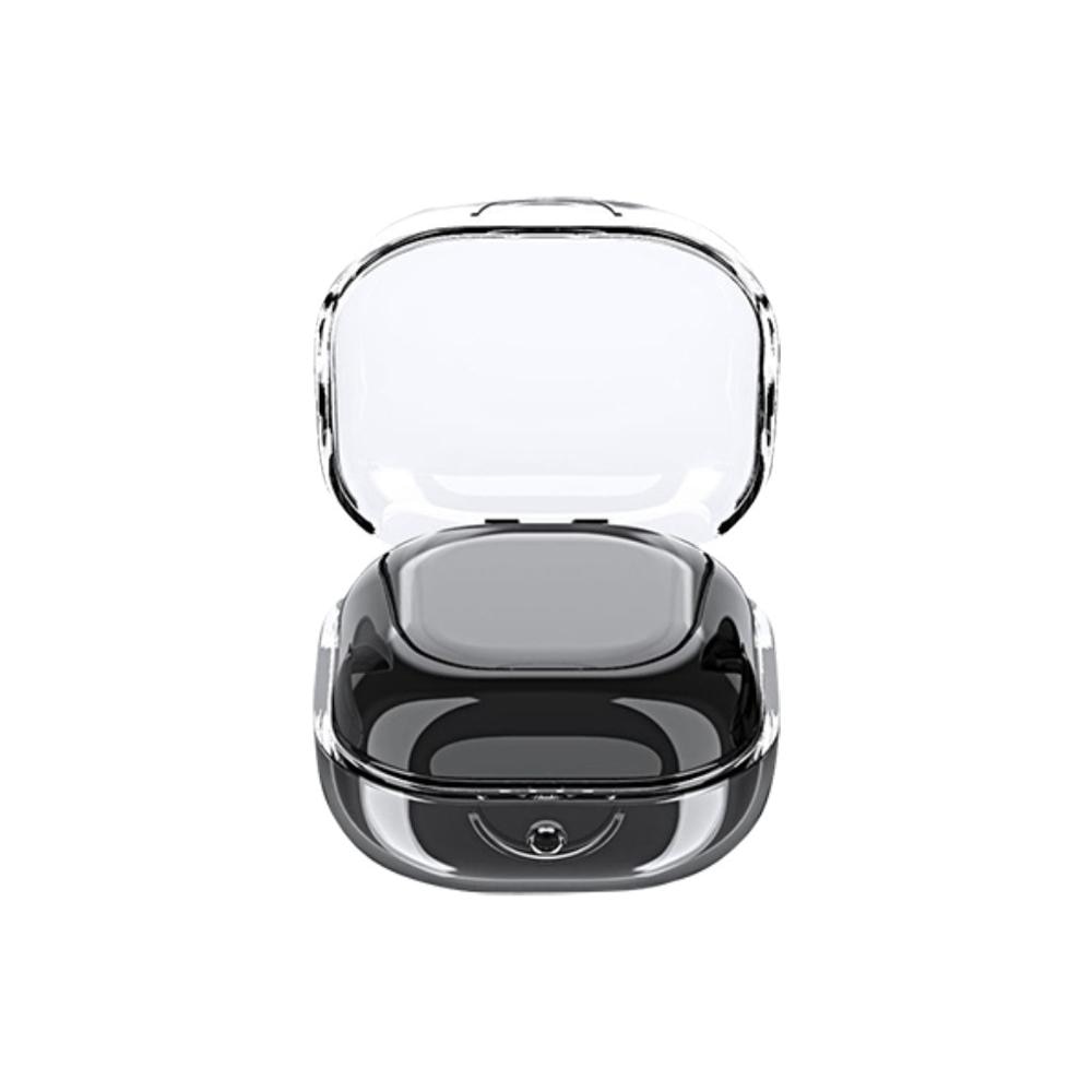 Klart tpu skin cover til samsung galaxy buds live trådløst headset stødsikkert blødt beskyttende hovedtelefoncover skal