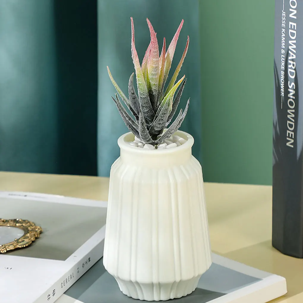 Handgemaakte Bloempot Voor Unieke Decoratie In Woonkamer Elegante Decoratie Vazen Voor Bloemen Blauw