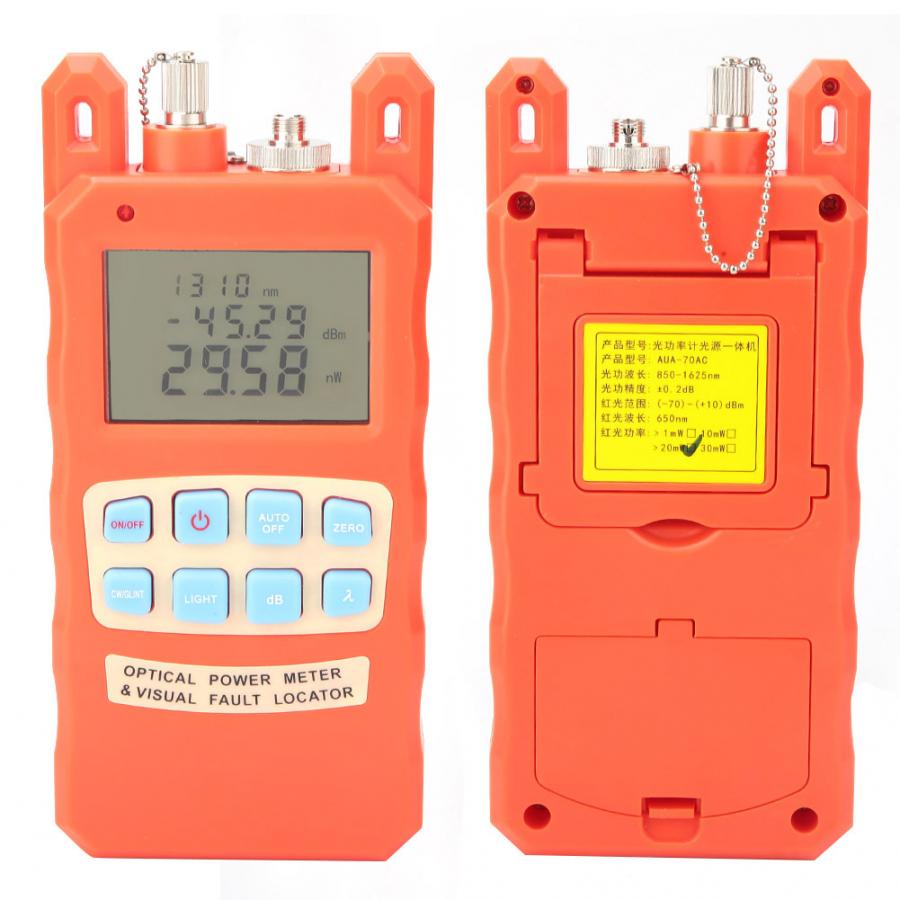Fiber Optic Cable Tester Portable All in All Fiber Optical Power Meter Visual Fault Locator Fiber Optic Cable Tester