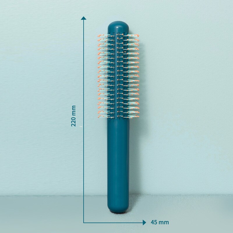 JO LIFE-cepillo de pelo con paleta herramientas de belleza, peine para pelo rizado, masaje del cuero cabelludo, antiestático, sin enredos: CurlyComb-Blue