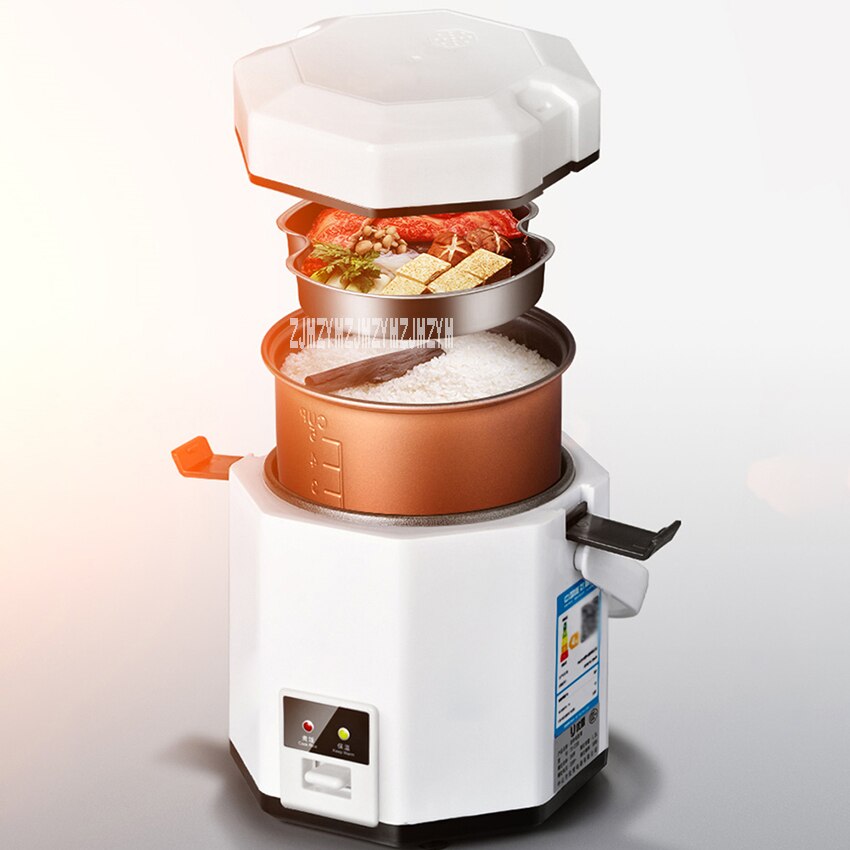 CFXB12-200A Household Electric Rice Cooker Portable Mini Rice Cooking Machine Student Dormitory Multifunction Cooking Pot