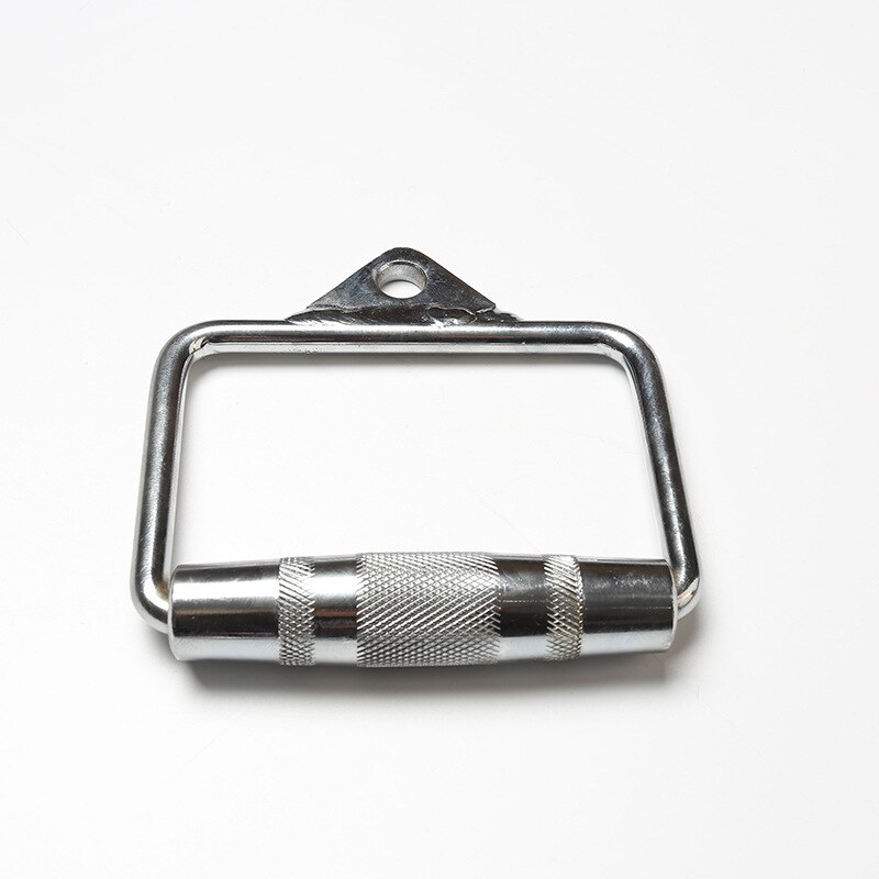 LAT Pull Down Bar Fitness Home Gym Pulley Cable Machines Attachment Pull Down D-Handle Weight Lifting Rowing Workout 10A009