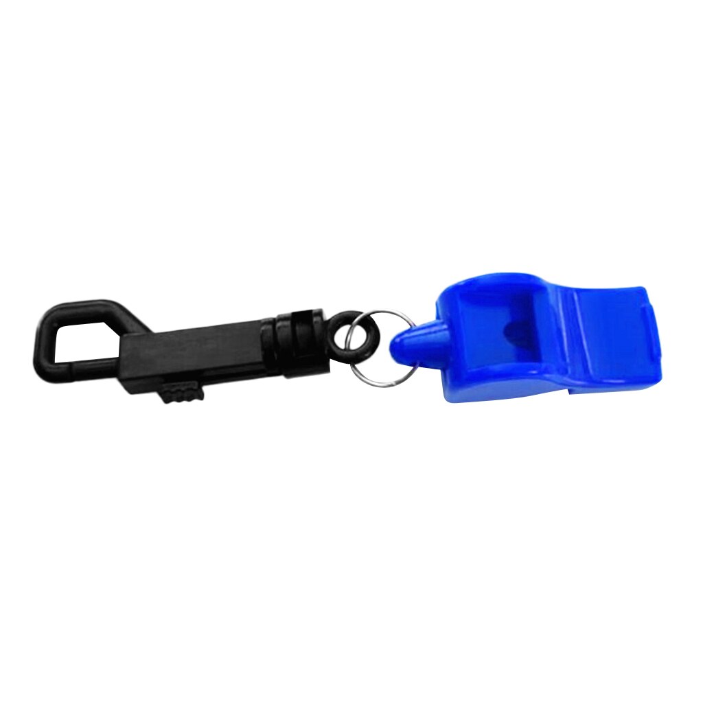 1 Pcs di Alta Qualità di Sicurezza Fischietti Con Snap Clip Di Emergenza Facile Da Trasportare per il Campeggio Esterno Scuba Diving Nuoto Kayak