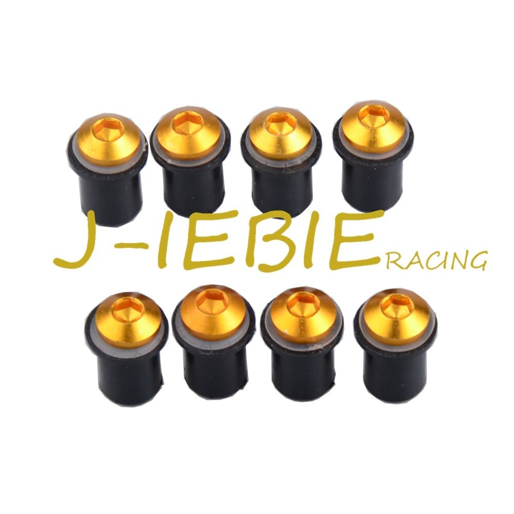 För ktm duke 125 200 390 1190 1290 990 690 1090 adventure/r vindruteskruvar bultar 8 st