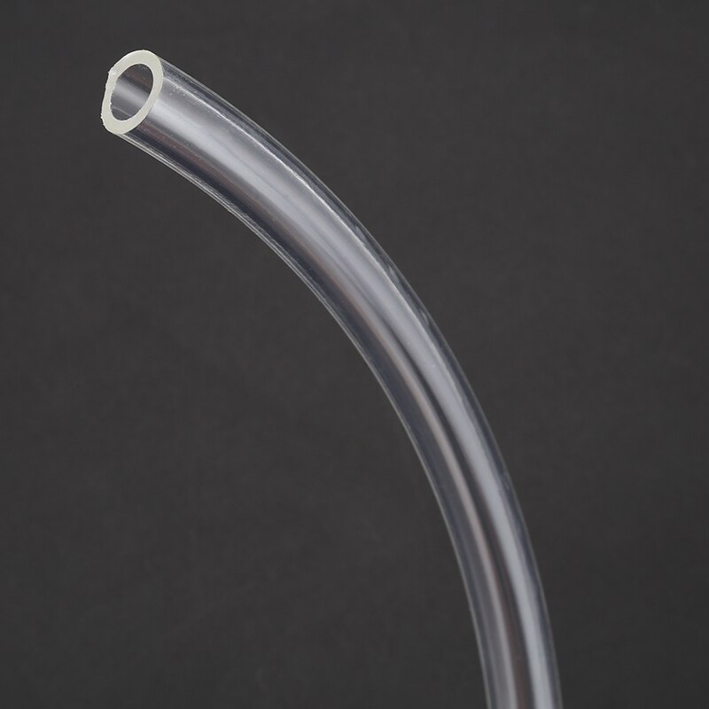 12mm x 8mm Clear Polyurethane PU Air Hose Tube 4M 13.1Ft