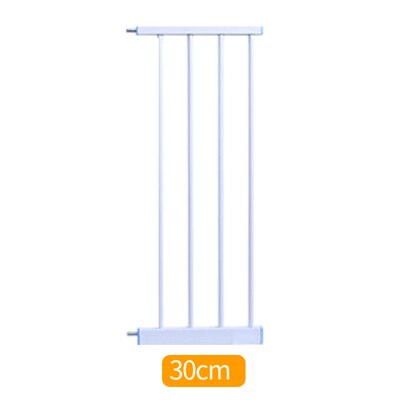 100cm high stair gate 82-90cm width baby safety gate iron gate house gate pet Isolation door white color