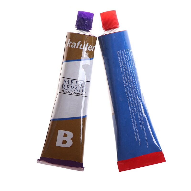 Industrial Heat Resistance Cold Weld Metal Repair Paste AB Adhesive Gel For Metals Multiple Surfaces