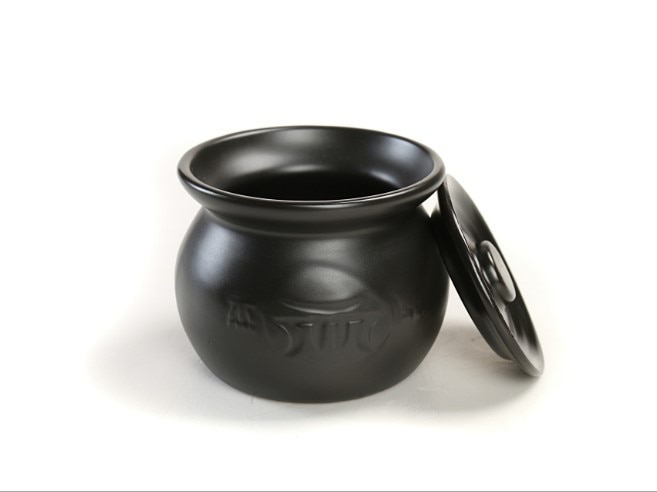 280ml Ceramic Mini Casserole Slow cooker High temperature resistant soup pot crock 10.5x7.8cm