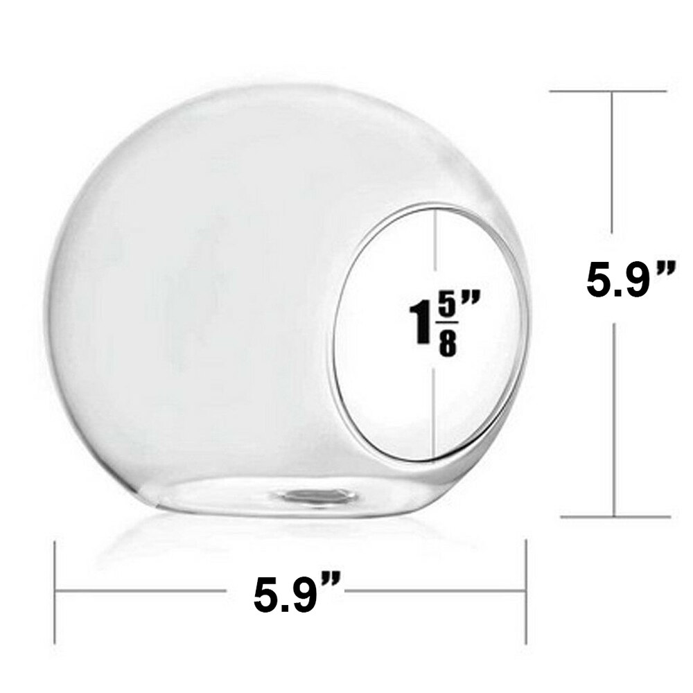 Wyczyść szklana wisząca wazon naścienny akwarium szklany wazon kula doniczka akwarium pojemnik narzędzia ogrodowe