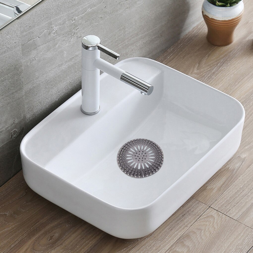TPR évier égout filtre sol Drain crépine eau cheveux bouchon bain receveur douche couverture cuisine salle de bain Anti sabot