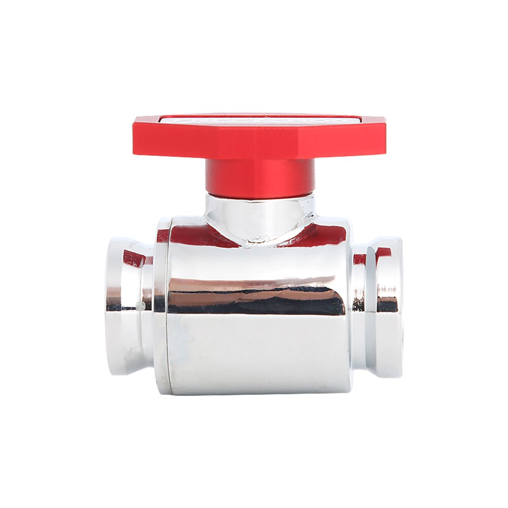 FM-YGNSS Computer PC Water Cooler Fitting Drain Valve G1/4 Vent Valve Double Inner Thread Water Ball Valve Waterway Control: pink