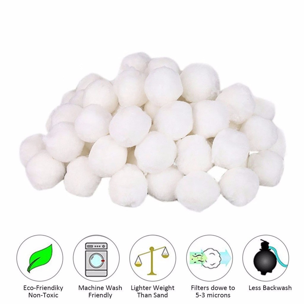 Filter Sand Quartz Sand Filterballs Sand Filter Alternatively Pool Filter 700g Fish tank swimming pool filter cotton Filters 828