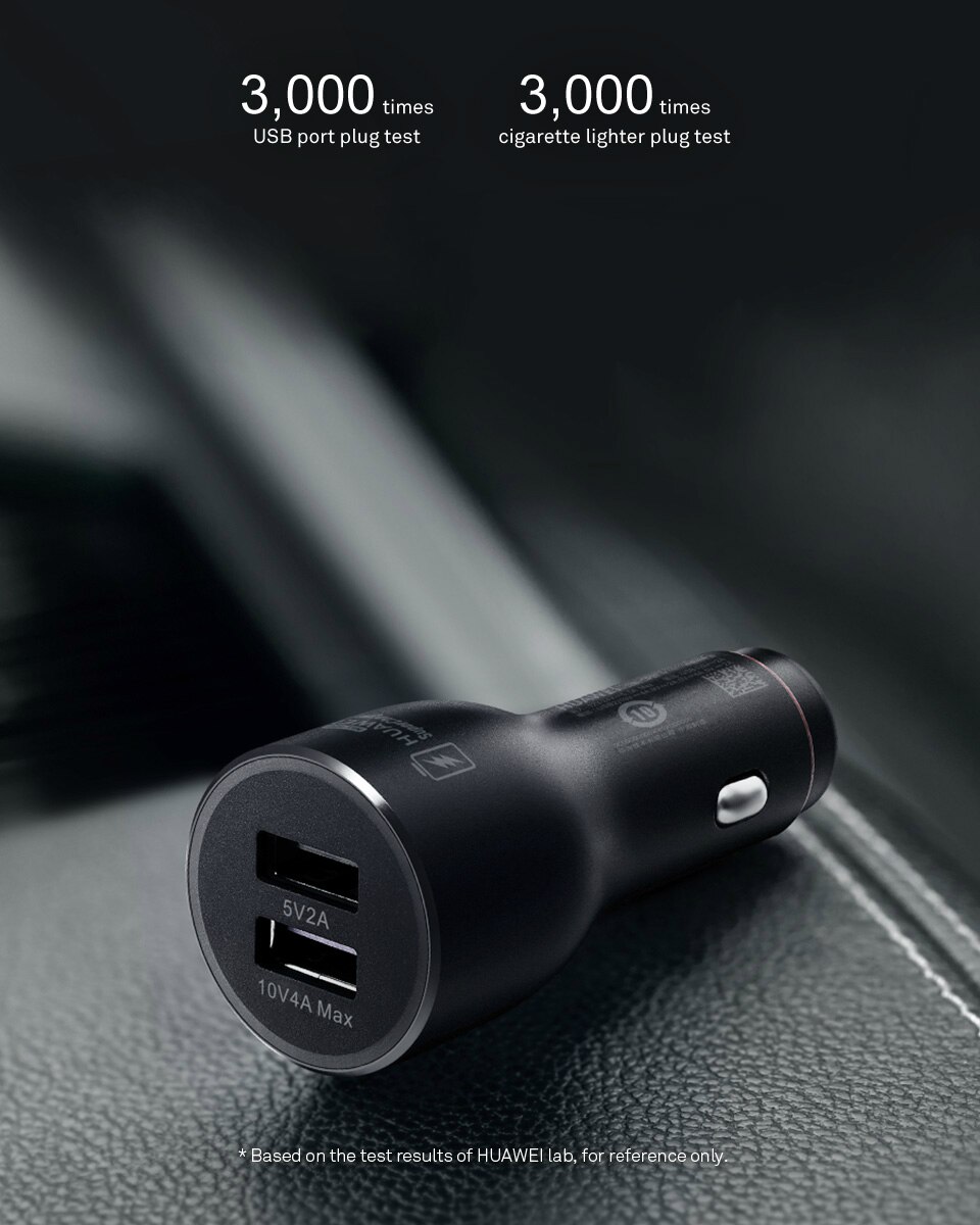 Originele Huawei Super Autolader Supercharge Fast Quick 10V4A Duable Usb Poort Voor Huawei P20 P30 Pro Mate 20 Pro honor V20 Pro