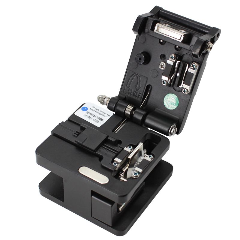 China fiber cleaver fiber cleaver fiber cleaver high precision automatic fiber cleaver cold welding tool: black