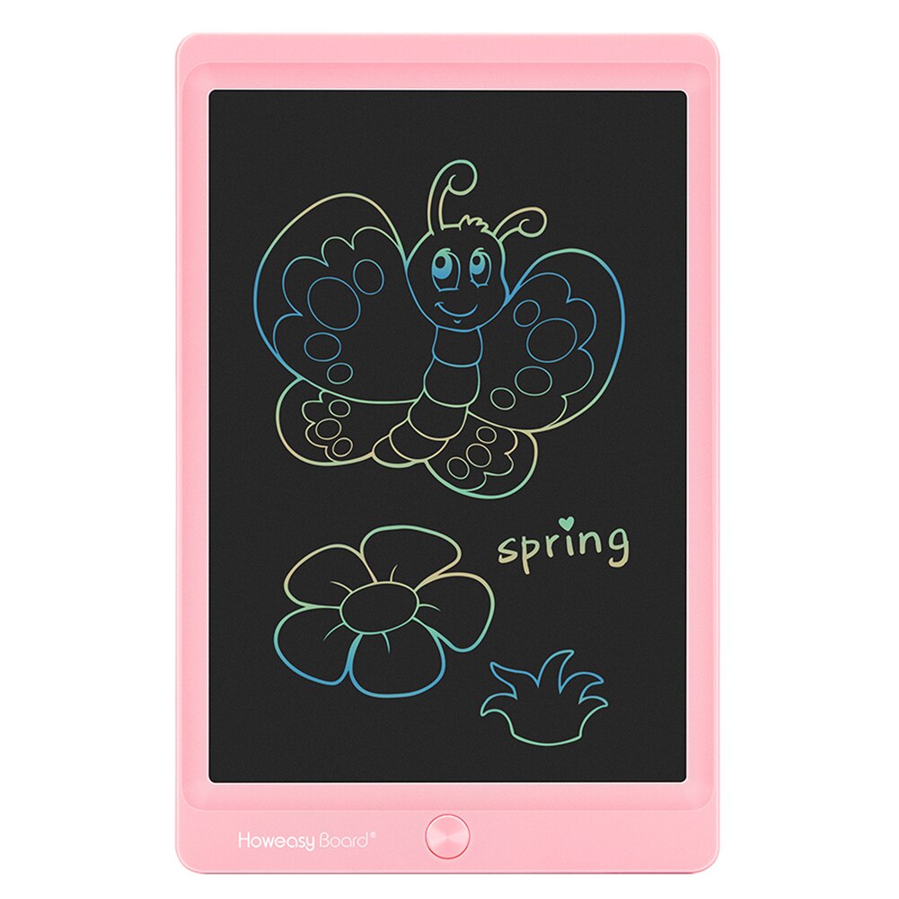 8.5''/10'' Electronic Drawing Board LCD Screen Writing Tablet Digital Graphic Drawing Tablets Electronic Handwriting Pad Board+P: 8.5inches Pink	