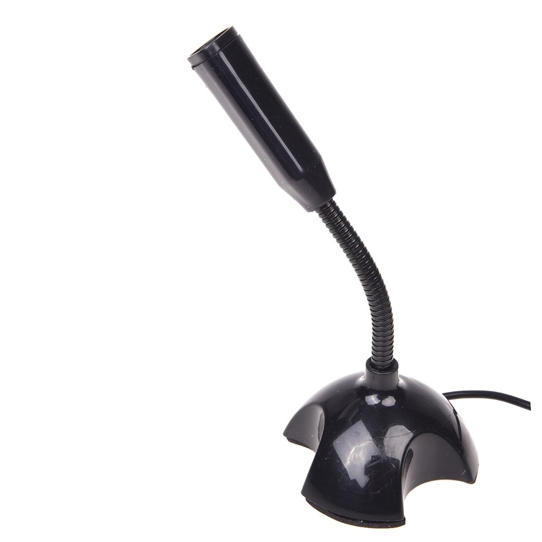 Micrófono USB Web micrófono Flexible con cancelación de ruido para Mac PC ordenador portátil soporte
