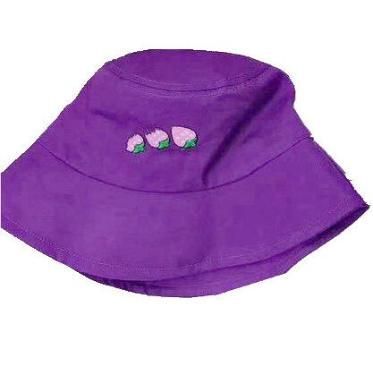 Bnaturalwell enfants seau chapeau Sunbonnet enfants plage chapeau garçons filles été chapeau couture modèle tutoriel coton panama H026D: H020D  Purple