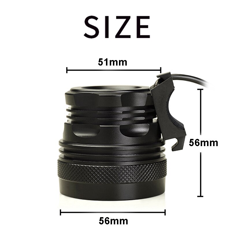 20000 Lumen 16 * T6 Led Cycling Bike Light Mtb Koplamp Waterdicht 3 Modes Fiets Front Lamp Night Riding Zaklamp geen Batterij