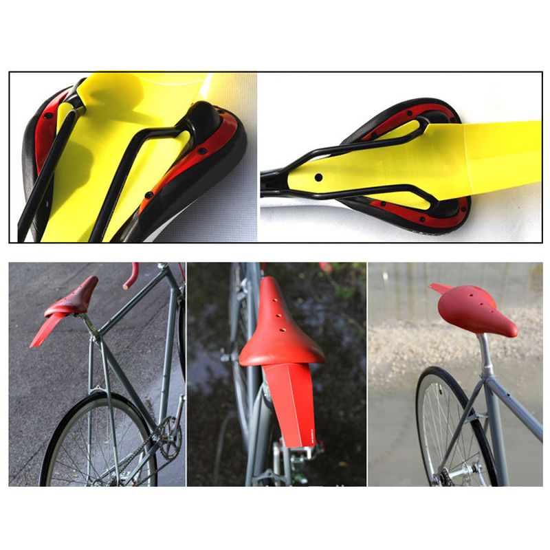 3 stk cykel ass saver cykel bagskærme sadel mudderbeskyttelse mudderbeskyttelse vej aftagelige dele tilbehør bageste mtb vinger fender