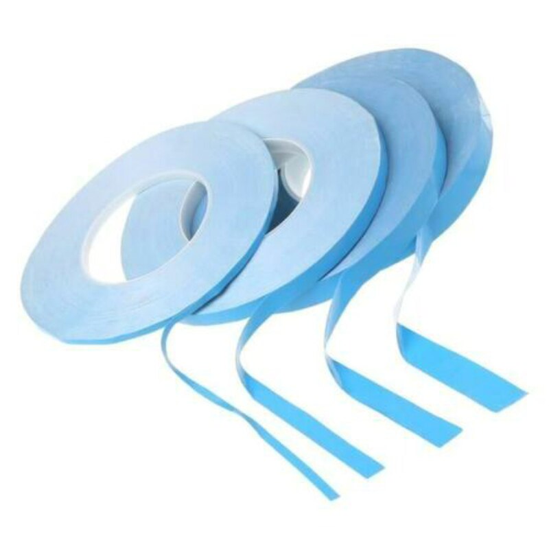 25 Meter/Roll Transfer Heat Tape Double Sided Thermal Conductive Heat-adhesive Tape For Chip PCB CPU LED Strip Light Heatsink