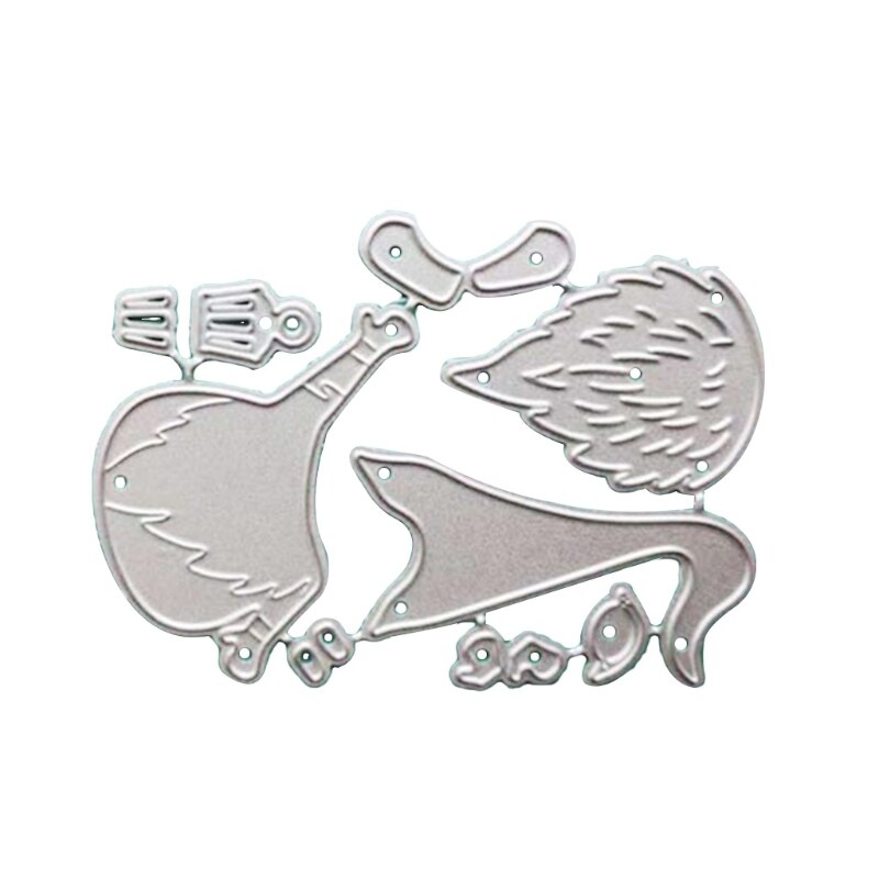 Il taglio del metallo muore il modello di stampini di babbo natale per Scrapbooking di nozze di compleanno di san valentino: Default Title