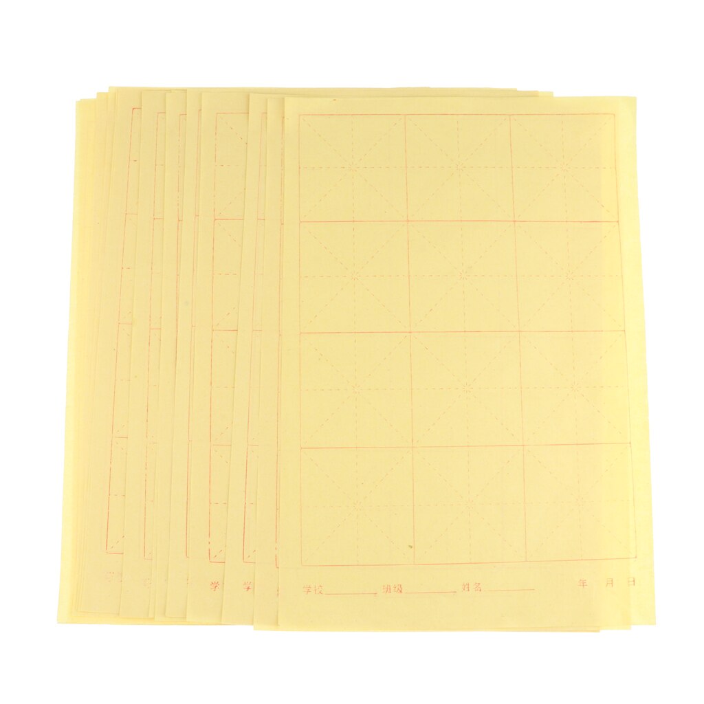 Chinese Rice Paper Calligraphy Painting Paper Xuan Paper 8 Open 12/15 Grid