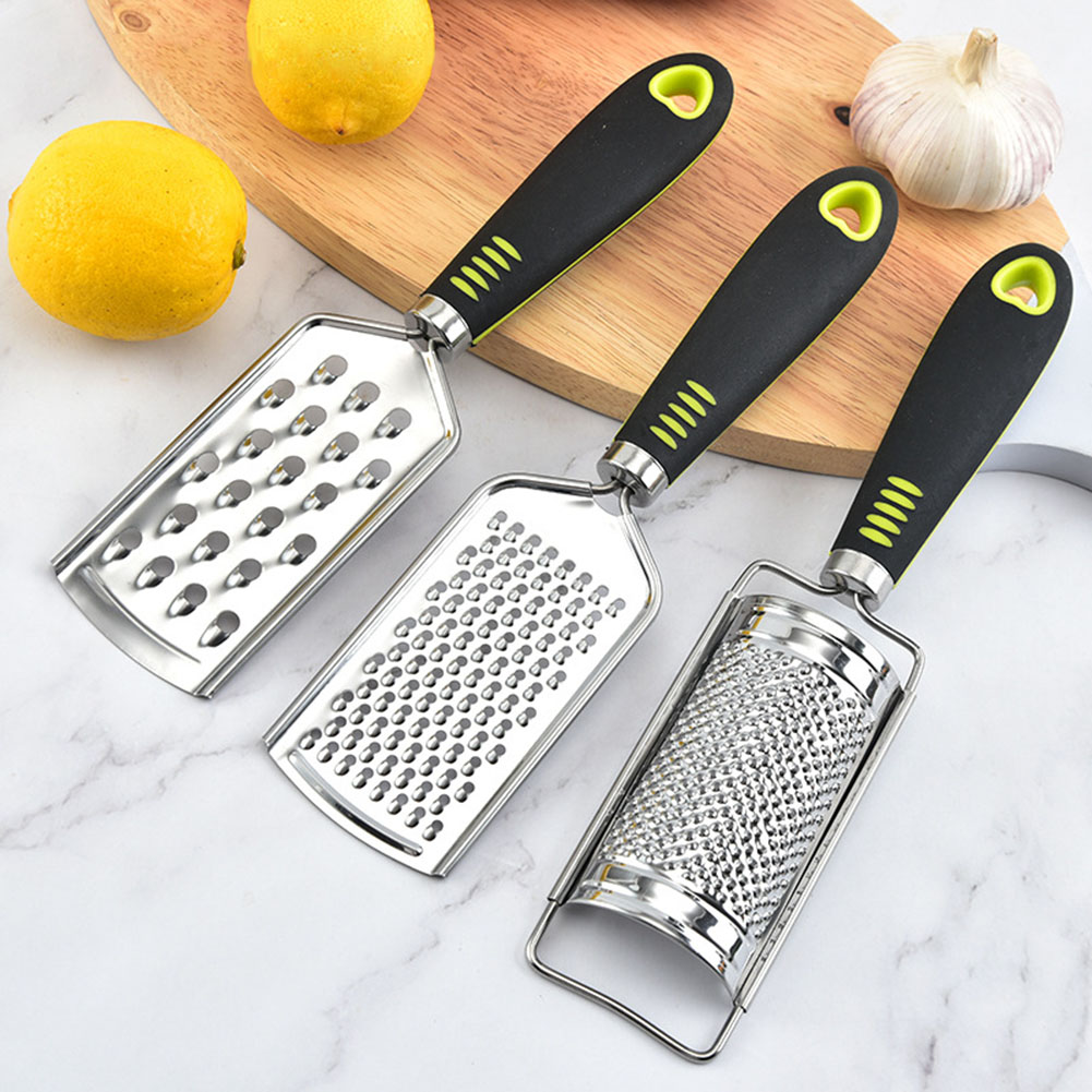 The Kitchen Rasp 3 Pc Kaas Rasp Rvs Scherp Groente Fruit Kaas Cutte... – Grandado