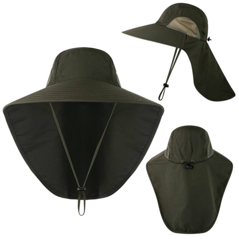 Sombrero De Pescador Clásico De Ala Ancha Para Hombre, Sombrero De Pescador  Transpirable A Prueba De Rayos UV Para Pesca Al Aire Libre Senderismo