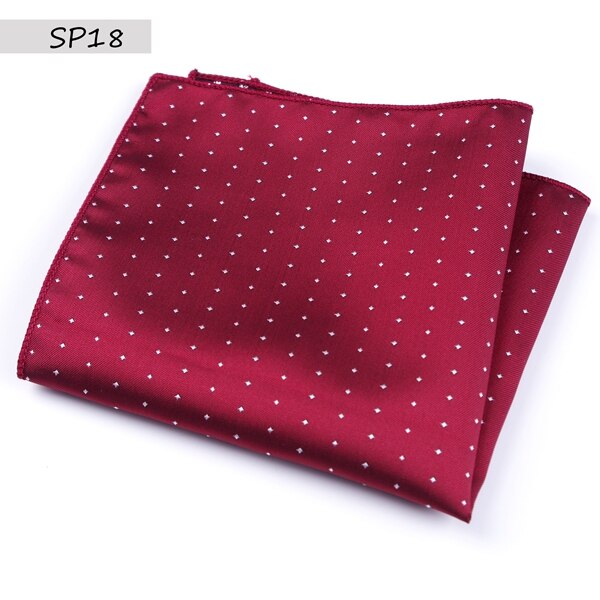 Robe de mariage avec imprimé mouchoir de poche pour homme, accessoire de Collocation, nouveauté, 23x23cm: SP18