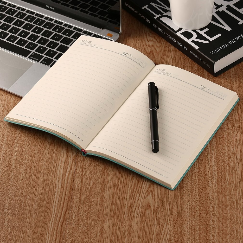 Carnet de notes en cuir souple de première pour ordinateur Portable A5
