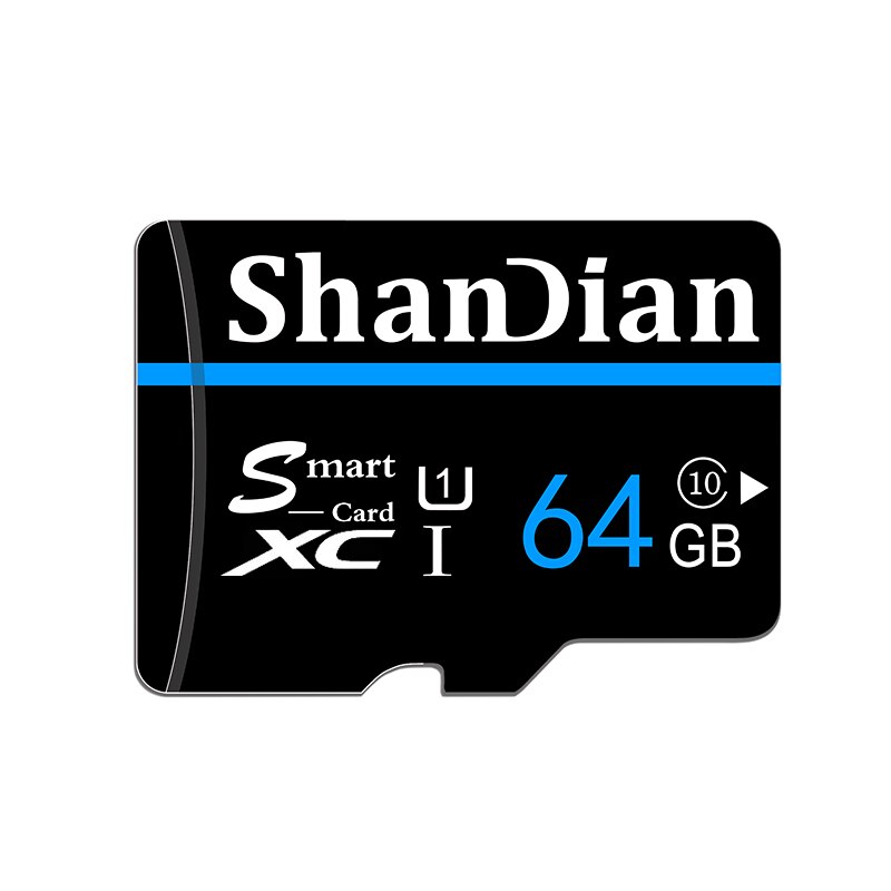 ShanDian Mini TF-Card High-Speed Class10 8GB Memory-Card High Flash-Card 16GB 64GB Micro SD Card 32 gb 128 gb SD Tarjeta: 64GB